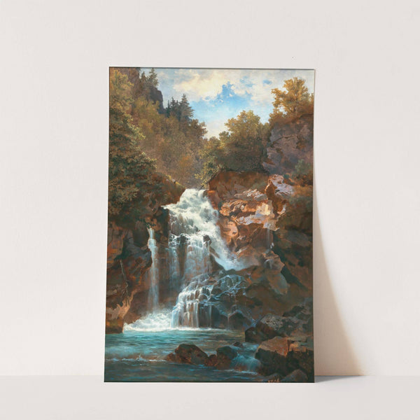 A Roaring Waterfall by Georg Holub