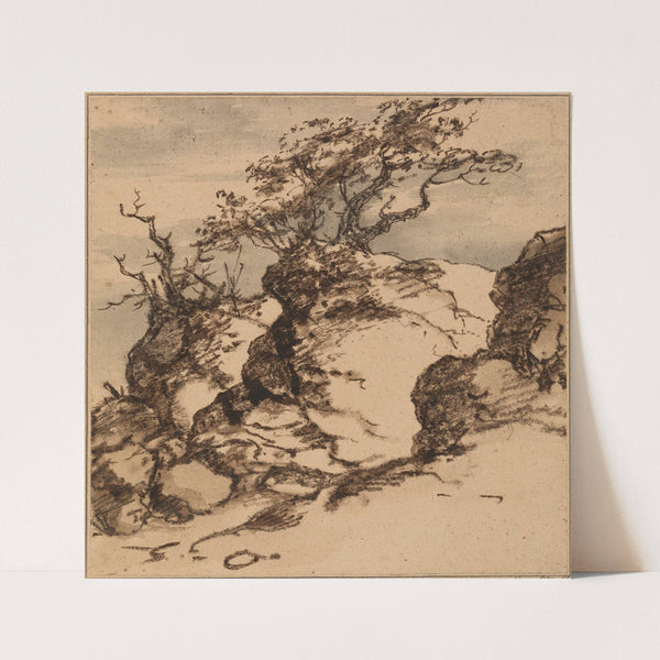 A Rocky Bank by John Hoppner