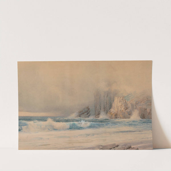 A Rocky Coast (1897) by William Trost Richards