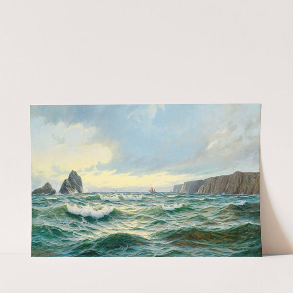 A rocky coastal landscape at early morning by Michael Zeno Diemer