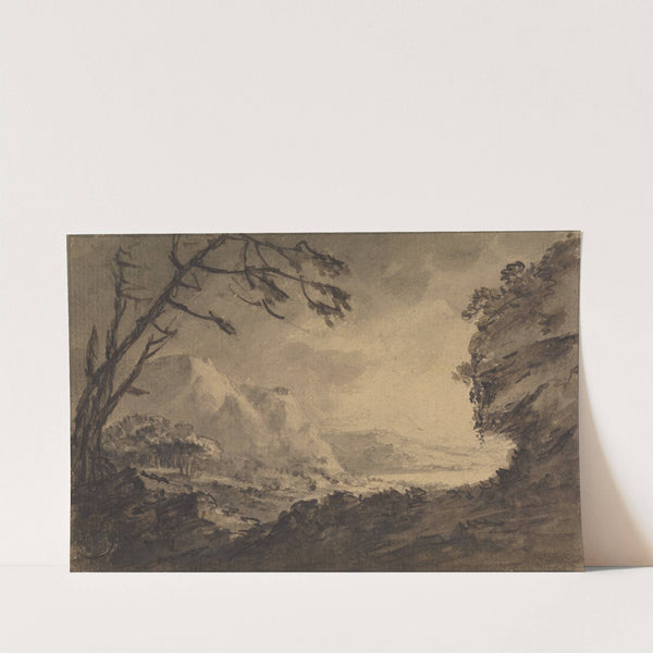 A Rocky Landscape by William Gilpin