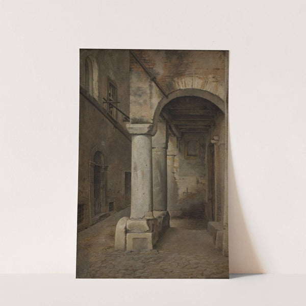 A Roman Alley by Ernst Meyer