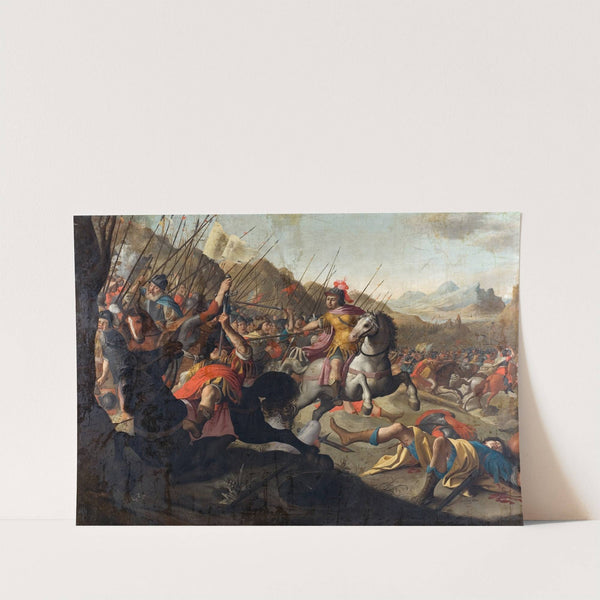 A Roman Battle by Simon Peter Tilemann