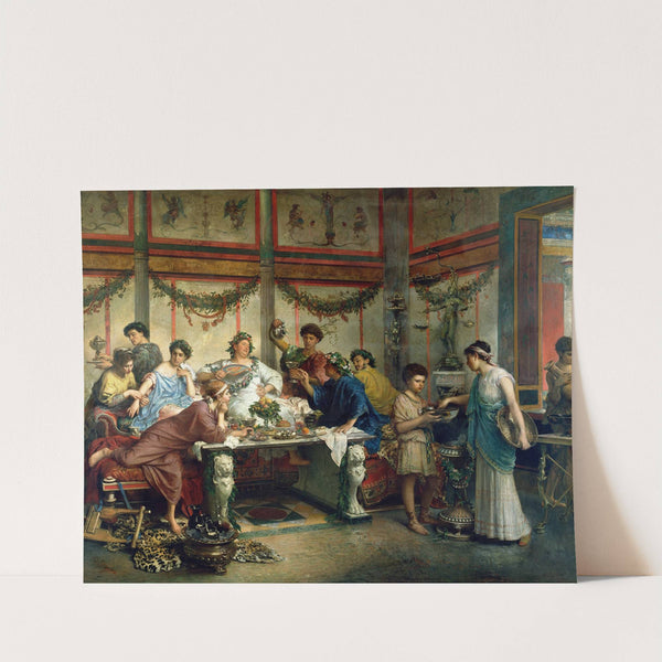 A Roman Feast by Roberto Bompiani