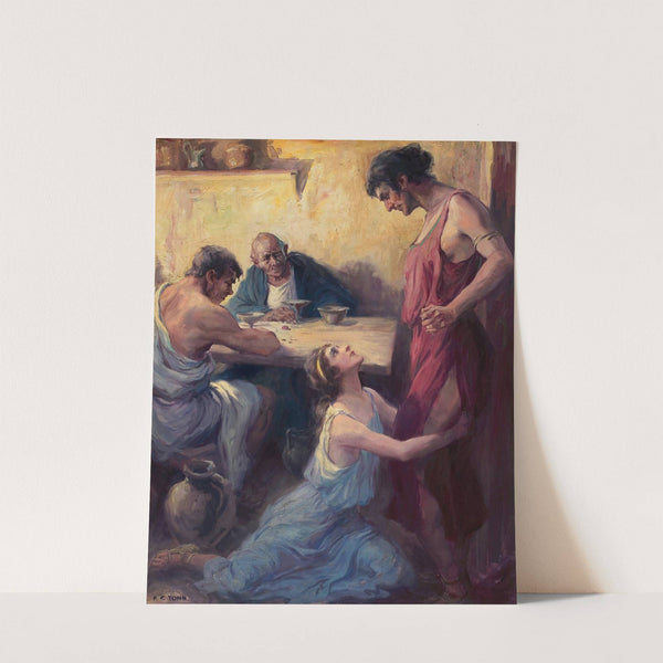 A Roman Scene by Frederick Coffay Yohn