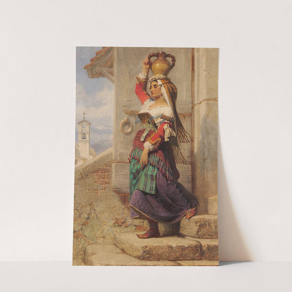 A Roman Water Carrier (1857) by Carl Haag