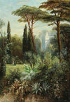 A Romantic Castle Park in the South