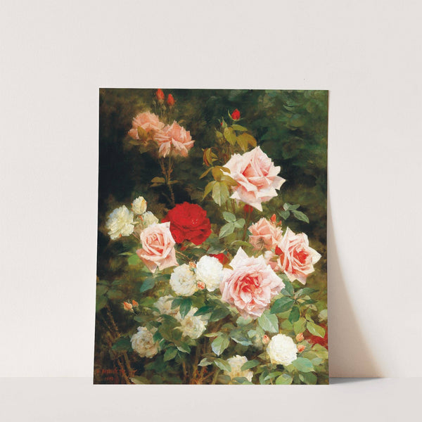 A Rose Garden by Gustave Bienvetu