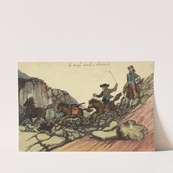 A rough road - Iceland by Bayard Taylor