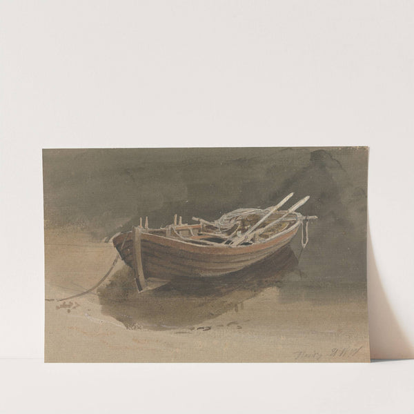 A Rowing Boat by Hugh William Williams