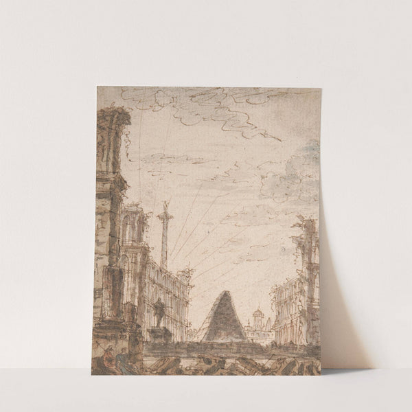 A ruin fantasy by John Devoto