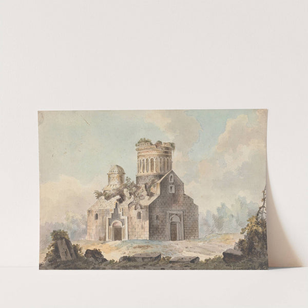 A Ruined Byzantine Church by Willey Reveley