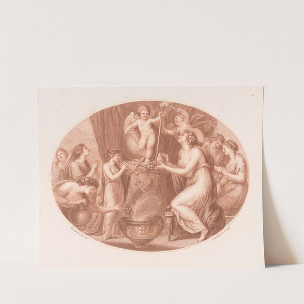 A Sacrifice To Cupid (1783) by Giovanni Battista Cipriani