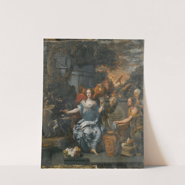 A Sacrifice To Pales by Gerard de Lairesse