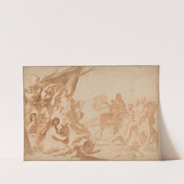 A Sacrifice to Pan by Andrea Sacchi