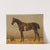 A Saddled Bay Horse in a Stable (1902) by Emil Volkers