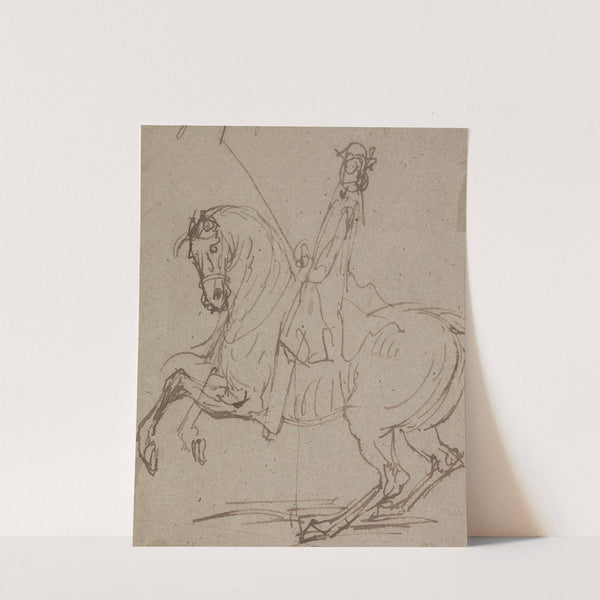 A Saddled Horse, Facing Left by Peter Tillemans