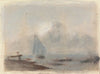 A Sailing Ship near Shore