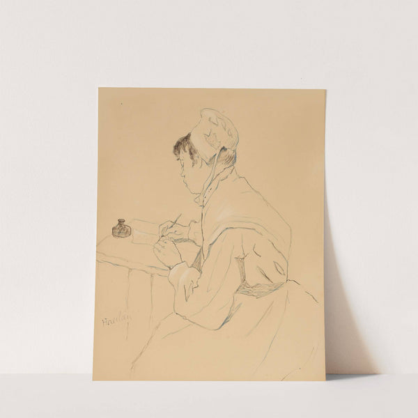 A Saint-Lazare by Henri de Toulouse-Lautrec