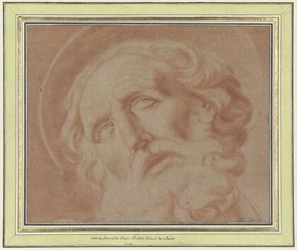 A saint’s head