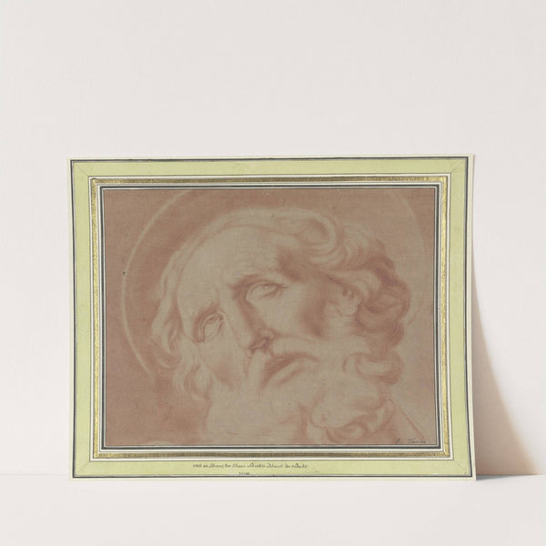 A saint's head by Alessandro Tiarini