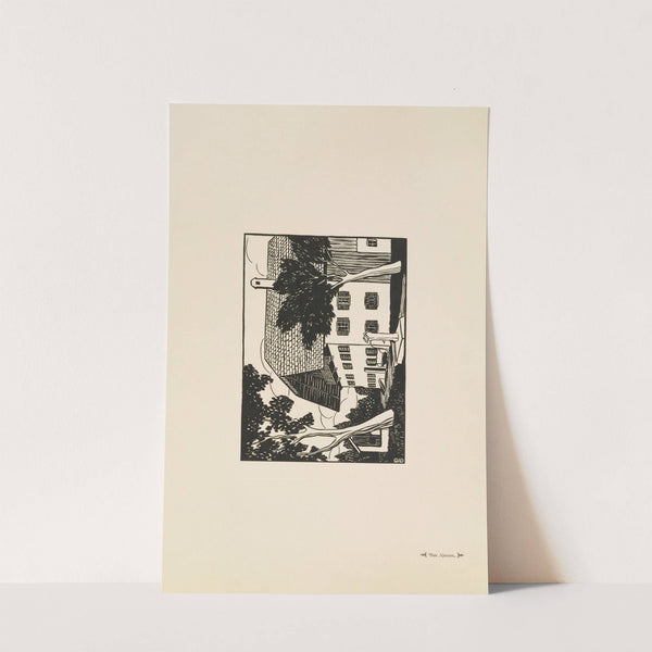 A Salzburger Farmhouse (1920) by Lucie Sayler