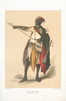 A Santon or Religious Fanatic