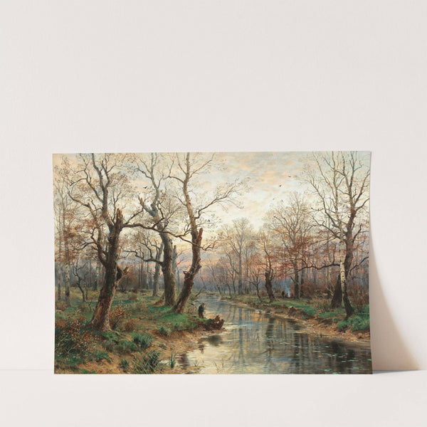 A Scene at Dusk in Late Autumn by Hugo Darnaut