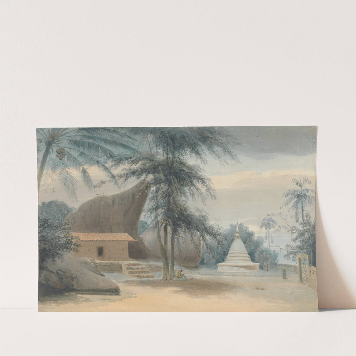A Scene between Galle and Matura, about Six Miles from Galle by Samuel Daniell