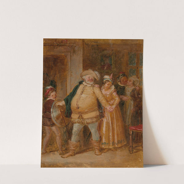 A scene from King Henry IV, pt. 2 by John Massey Wright