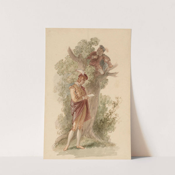 A scene from Love’s labour’s lost – act IV, sc. 3. by John Massey Wright