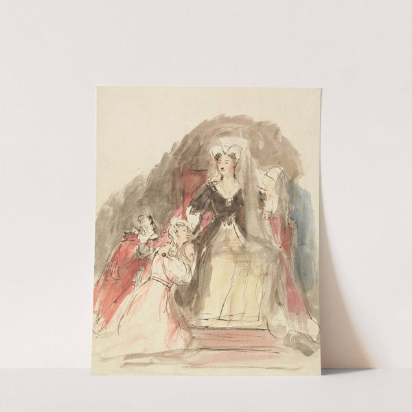 A Scene from 'The Abbot' by Sir David Wilkie