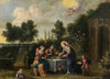 A scene from the life of Saint Elizabeth of Hungary