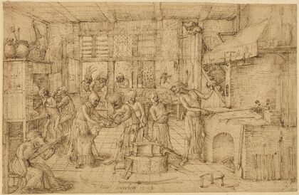 A Scene in a Forge