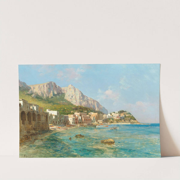 A Scene in Capri by Enrico Gargiulo