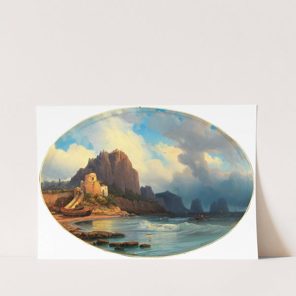 A scene in Capri (1856) by Alexey Petrovich Bogolyubov