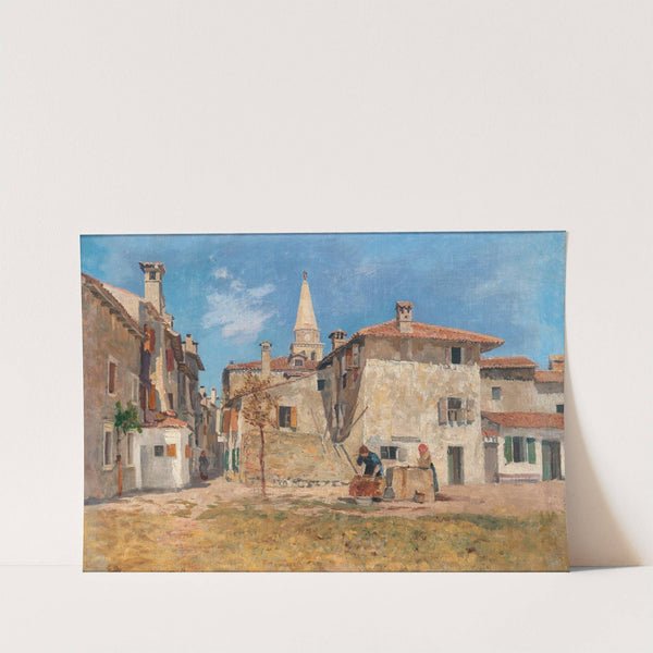 A Scene in Grado by Eduard Ameseder