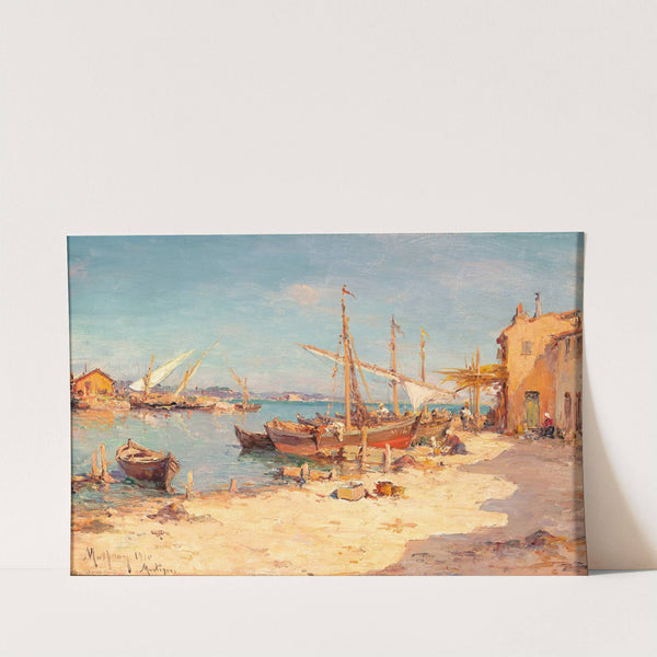 A Scene in Martigues by Charles Malfroy