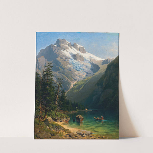 A Scene in the Salzkammergut by Johann Joseph Jansen