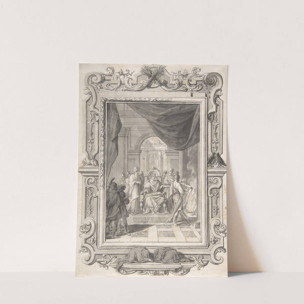 A Scene of Judgment (ca. 1730) by Johann Melchior Füssli