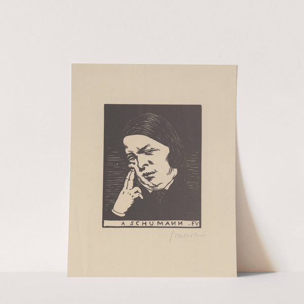 A Schumann (1893) by Félix Vallotton