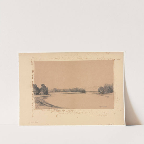 A Scottish River by David Young Cameron