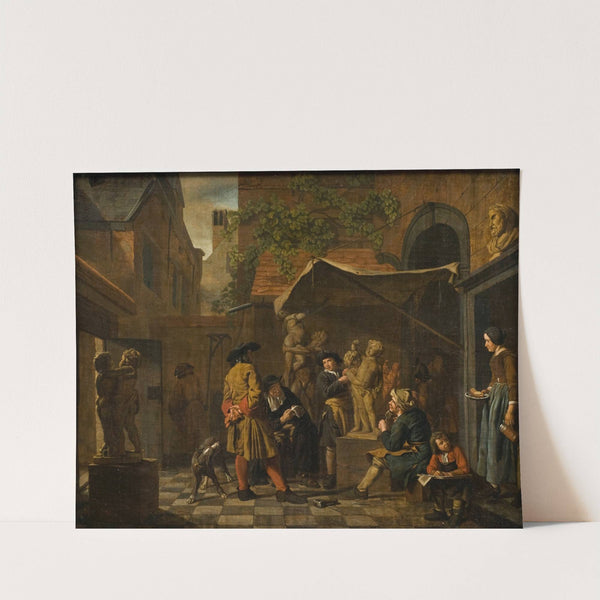 A Sculptor's Studio by Jan Josef Horemans The Elder