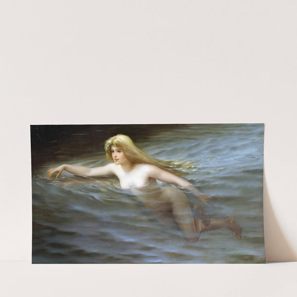 A sea nymph (1892) by Luis Ricardo Falero