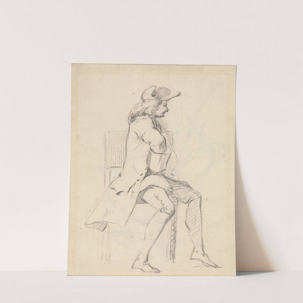 A Seated Man by John Dunthorne