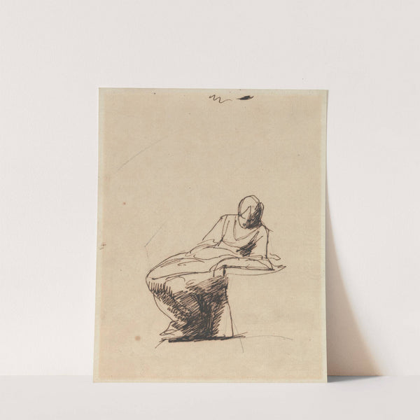 A Seated Woman by George Romney