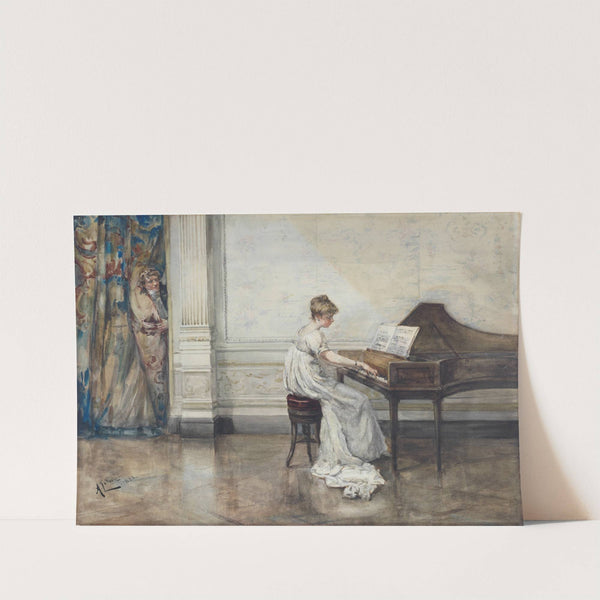 A secret admirer by Albert Ludovici