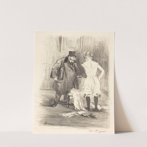 A Seizure (c. 1891) by Jean-Louis Forain