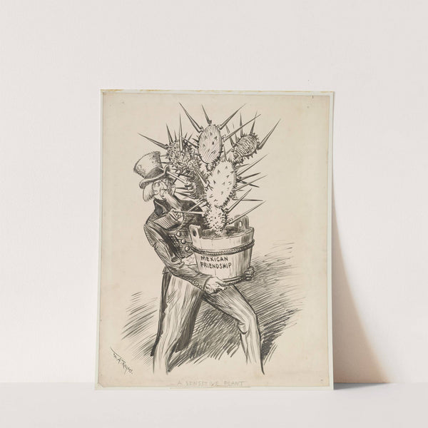 A sensitive plant (1916) by William Allen Rogers