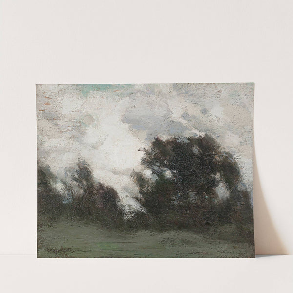 A September Breeze, Grey Day by Marc-Aurèle de Foy Suzor-Côté